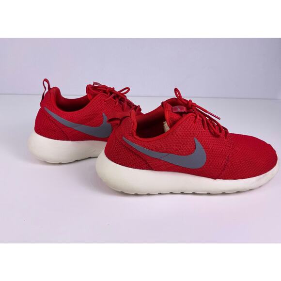 Nike Roshe One Mens Size 9 Sport Red Grey White Mesh Iconic Running Shoes main image 8